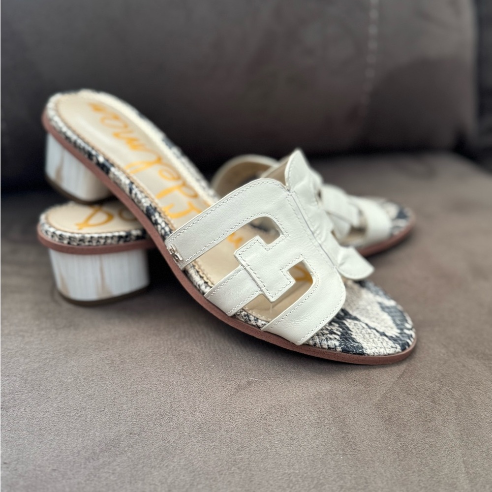 Sam Edelman Illie  Snake Print Women Sandals